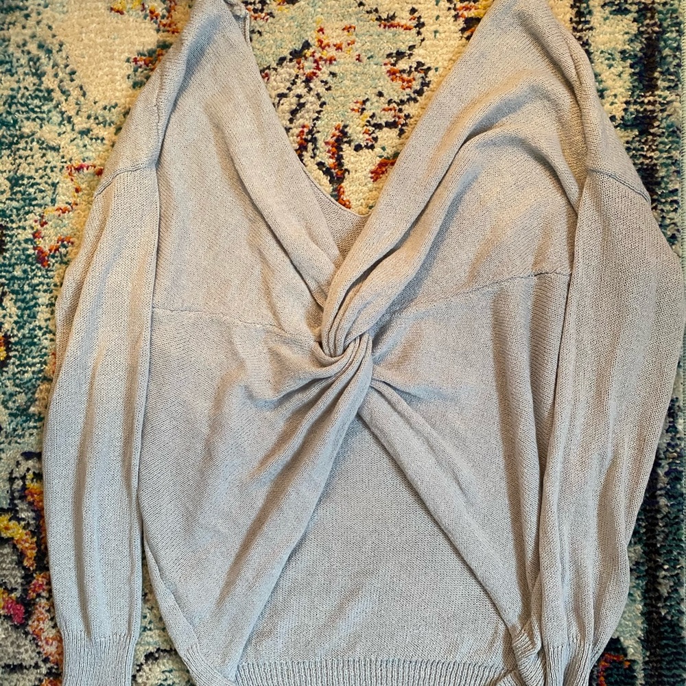 Twisted Back Sweater - Picture 2 of 2